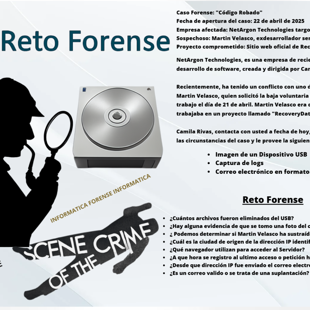 RETO FORENSE : CÓDIGO ROBADO