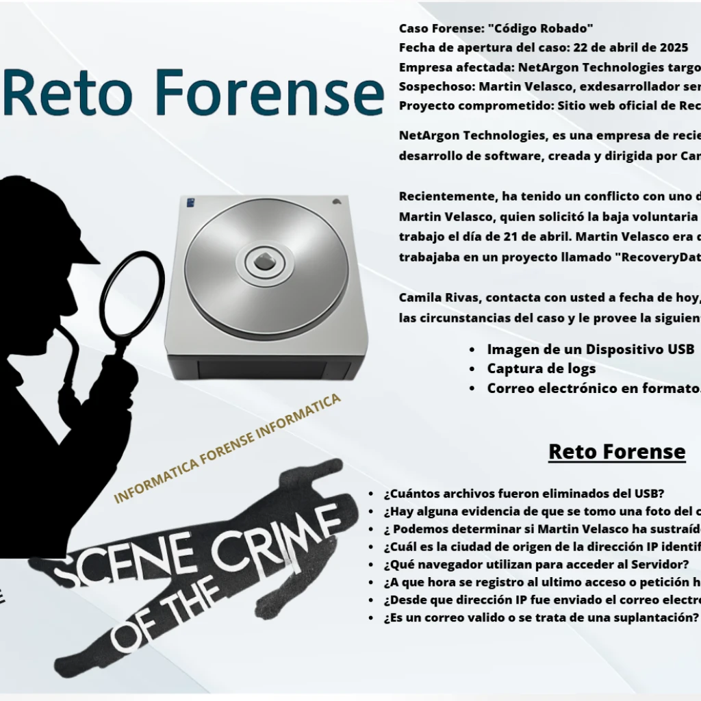RETO FORENSE : CÓDIGO ROBADO 