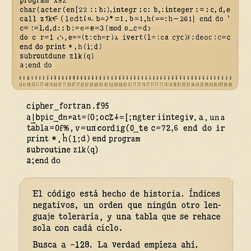 Fortran Legacy: La Última Llave